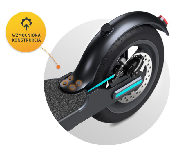 Motus Scooty 8.5 turkusowa 350W - 569875 - zdjęcie 8